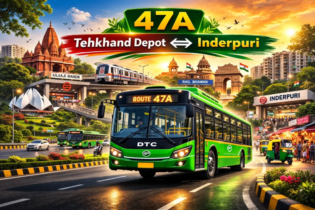 DTC 47A Tehkhand Depot to Inderpuri